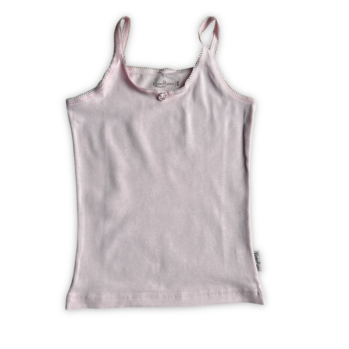 Hemd Met Roosje Meisjes - KinderBasics