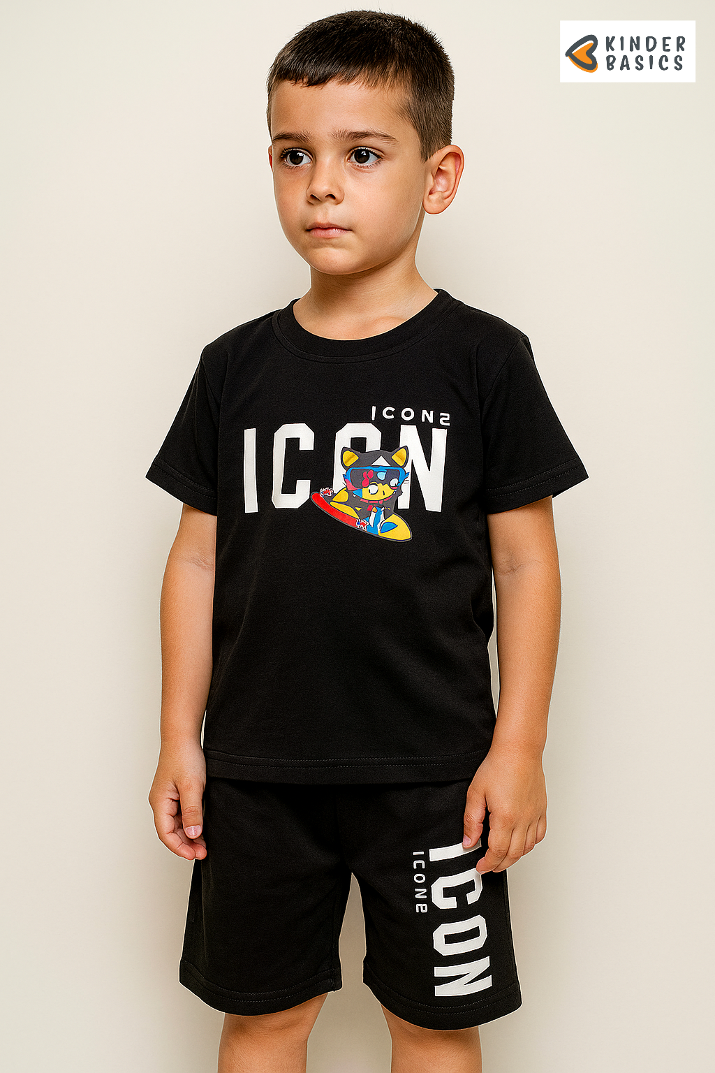 Icon zomerset zwart surfbord