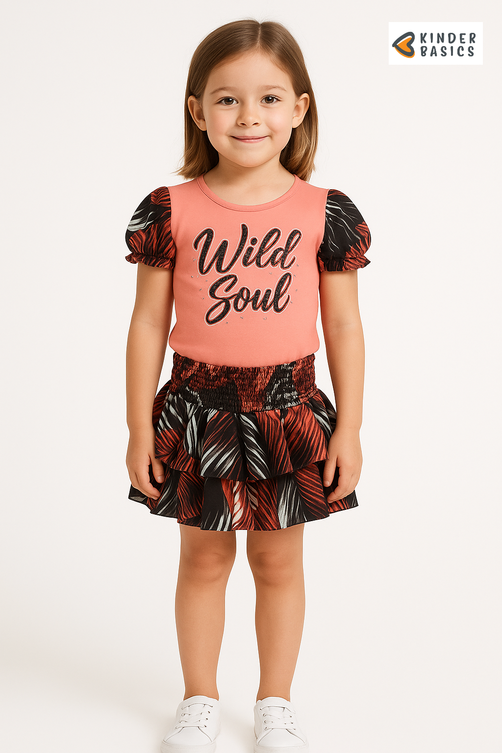 Leuke set shirt + rok