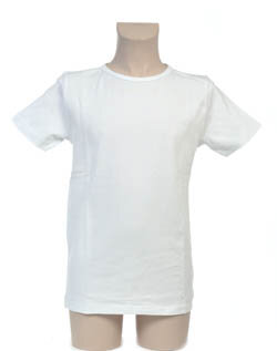 T-Shirt Jongen KinderBasics - WIT