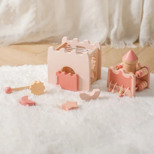 KinderBasics Muziekkasteel - Educatief en Duurzaam Speelgoed