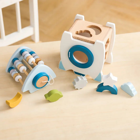 KinderBasics Speelraket - Educatief en Duurzaam Speelgoed